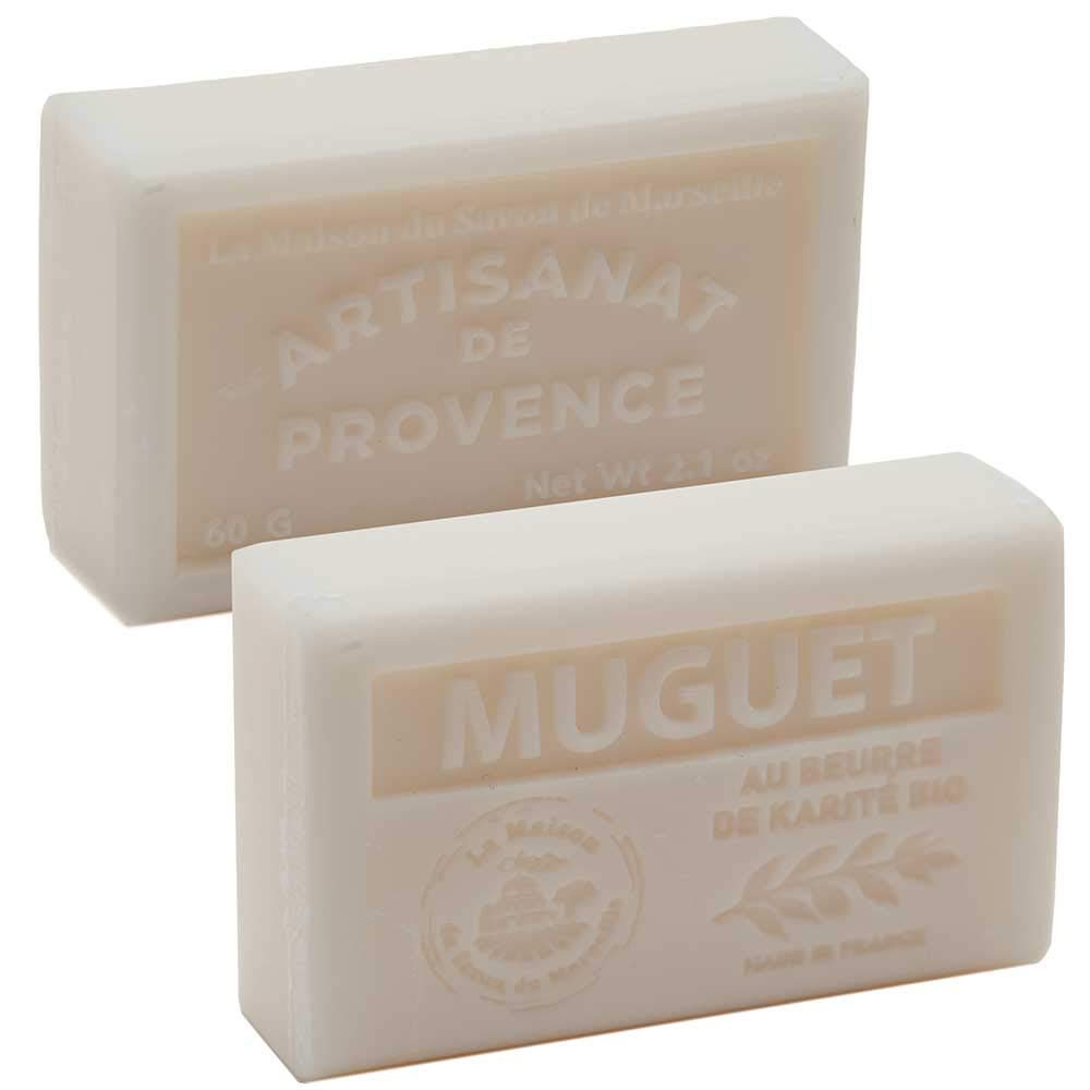 Maison du Savon De Marseille - French Soap Made with Organic Shea Butter- Muguet