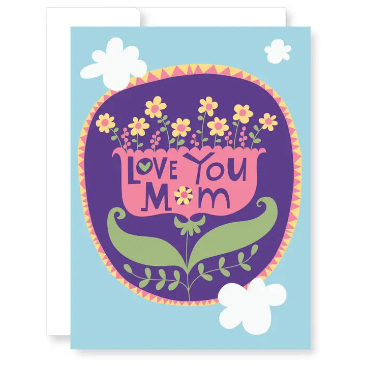 Mother's Day - Love You Floral Frame