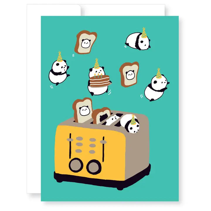 Birthday - Panda Toast Party