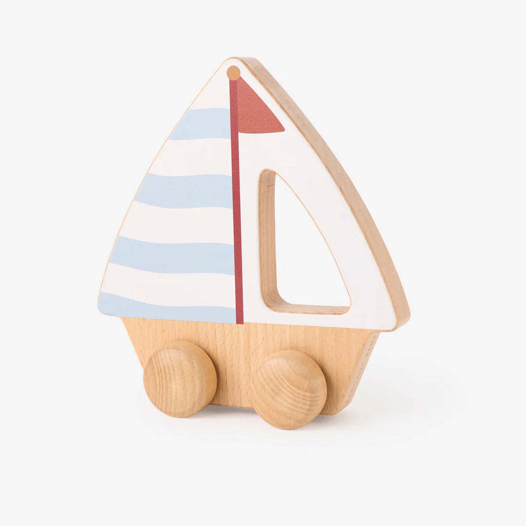 Elegant Baby Wooden Toy Boat