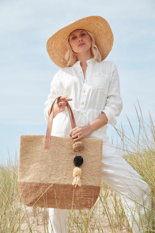 Mar y Sol Montauk Tote in Sand