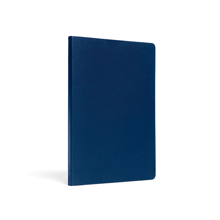 Karst - A5 Lined Softcover Notebook - Navy