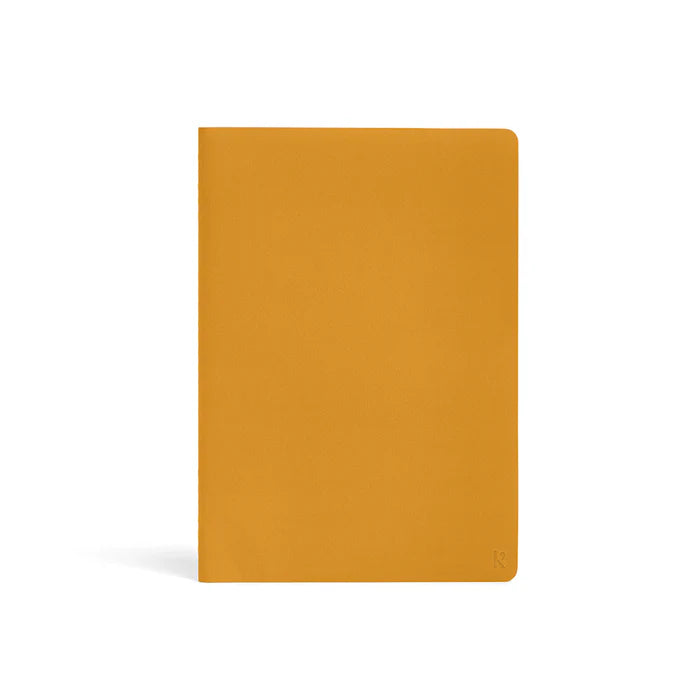 Karst - A5 Lined Softcover Notebook - Turmeric