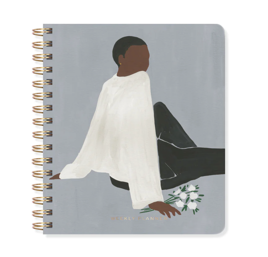 MG WHITE SWEATER NON-DATED WEEKLY PLANNER