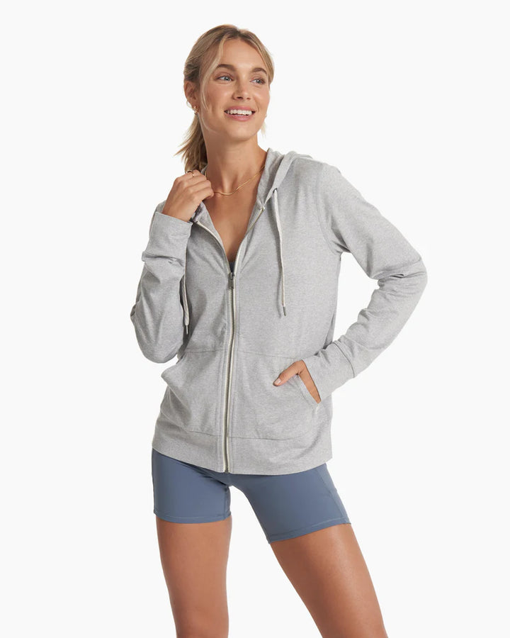 Vuori Halo Performance Hoodie 2.0 Grey