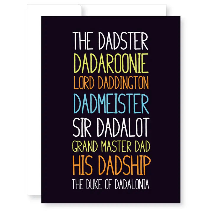 Father's Day - Dad... the One and Only.