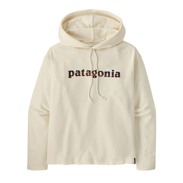 Patagonia : Women's Lightweight '73 Text Logo Wildrise Hoody
