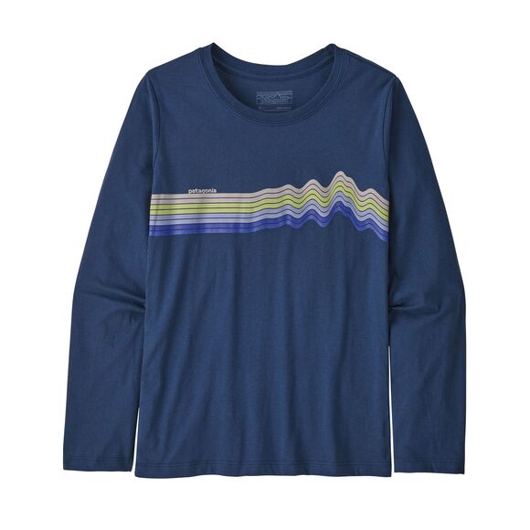 Patagonia : Girls' Long-Sleeved Graphic Organic T-Shirt