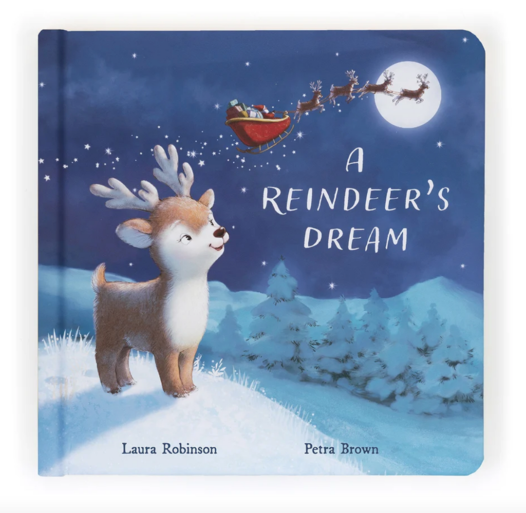 A Reindeer’s Dream Book by Jellycat