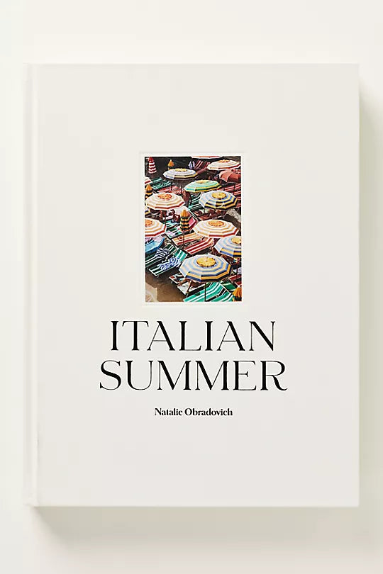Italian Summer Hardcover Book
