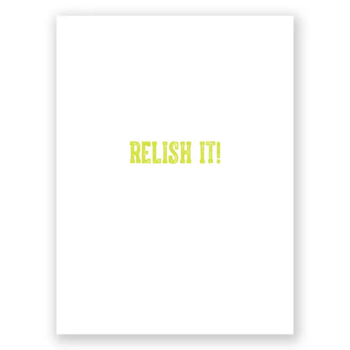 Birthday Big Dill... Relish It! Card
