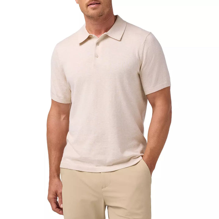 Mizzen + Main Ashe Short Sleeve Polo Sweater