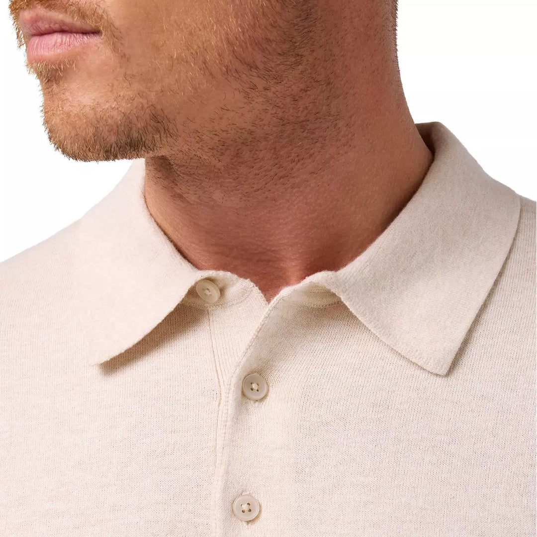 Mizzen + Main Ashe Short Sleeve Polo Sweater