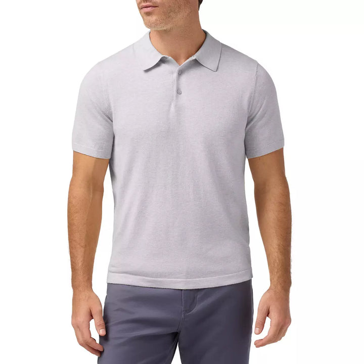 Mizzen + Main Ashe Short Sleeve Polo Sweater
