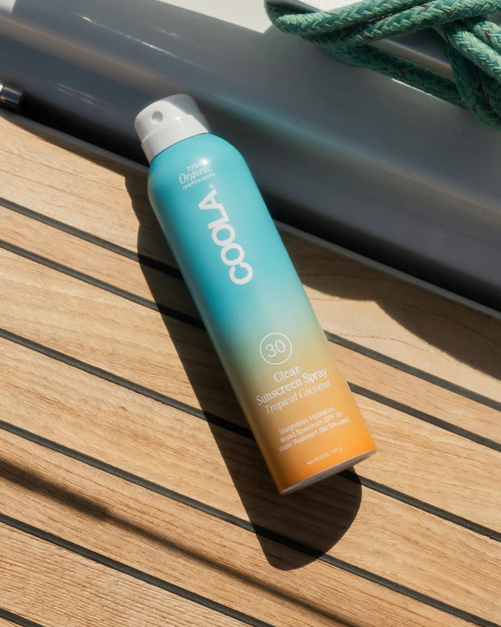COOLA Clear Sunscreen Spray Tropical Coconut