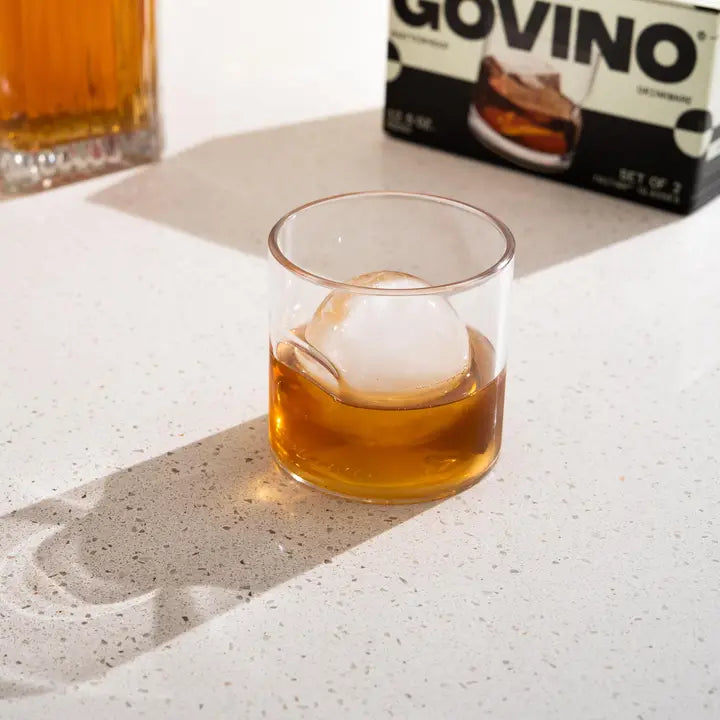 GOVINO 12.5oz Rocks Glasses – Shatterproof | Set of 4