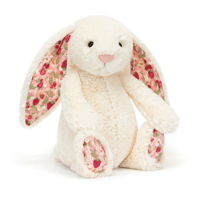 Jellycat Original Blossom Cream Bunny (Berry)