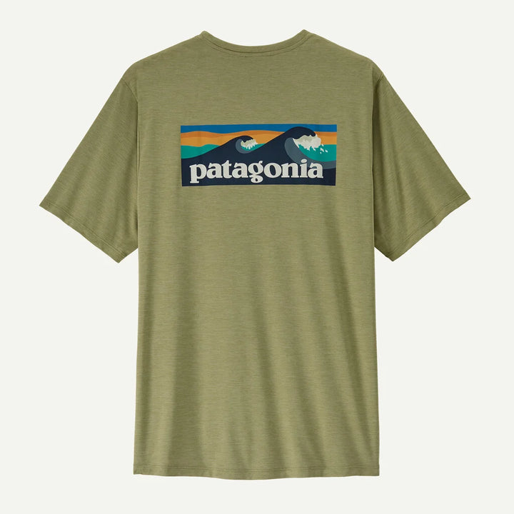 Patagonia : Men's Capilene® Cool Daily Shirt - Boardshort Logo