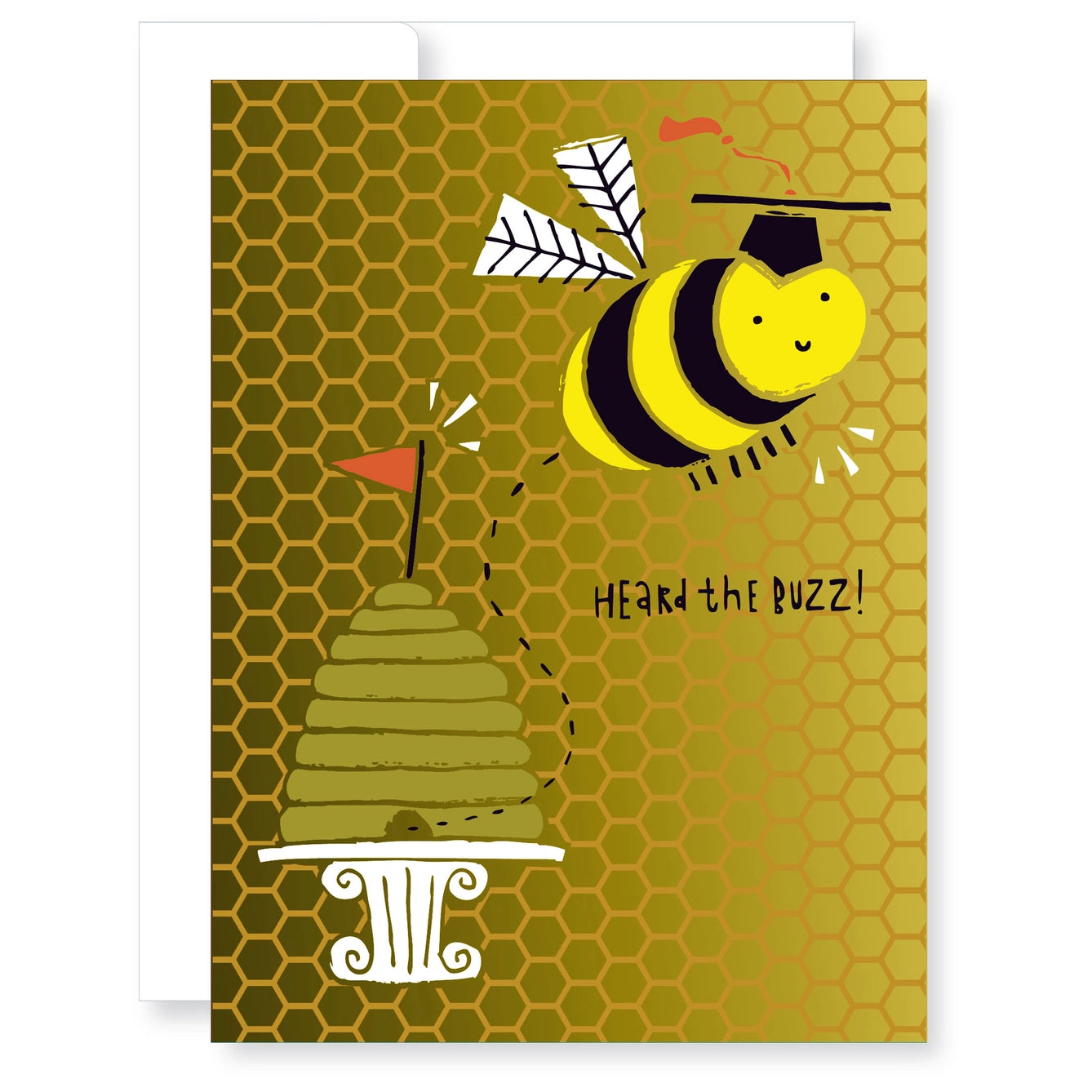 Bee Graduation Card Graduation - Buzzing Bee – Legend Coastal