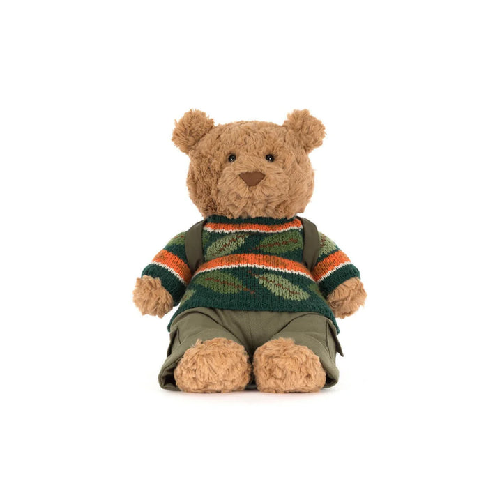 Jellycat Bartholomew Bear Hiking Outfit