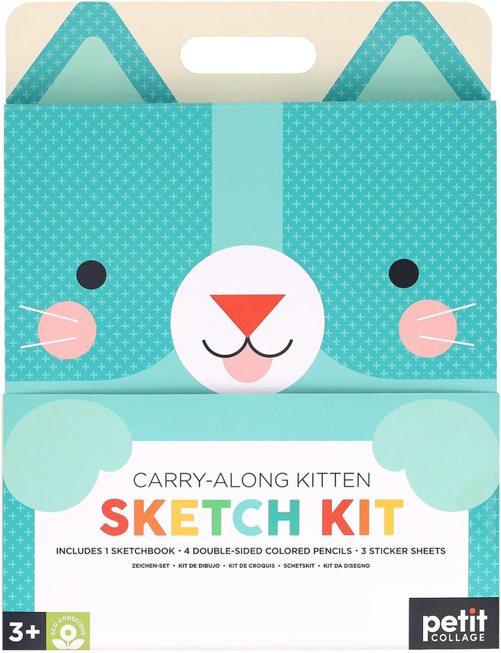 Carry-Along Kitten Sketch Kit