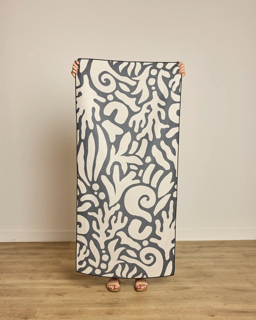 Geometry Inkwell Reef Beach Towel