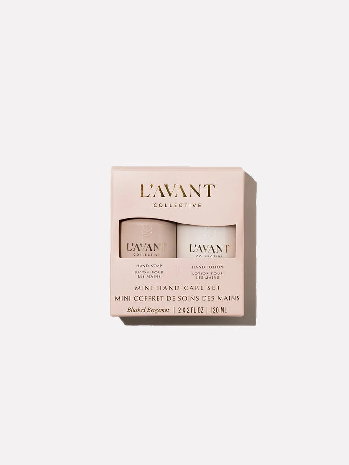 L'Avant -  Mini Hand Care Set, Hand Soap + Hand Lotion : Blushed Bergamot