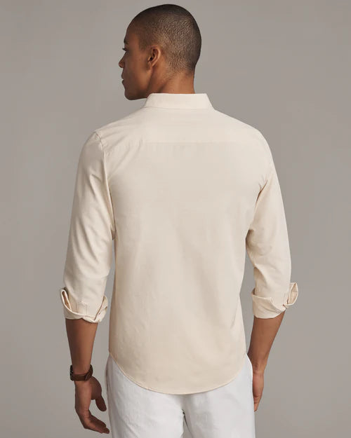 Rhone - Men's Brezza Linen-Blend Shirt Legend Coastal Rhone - Men's Brezza Linen-Blend Shirt Legend Coastal
