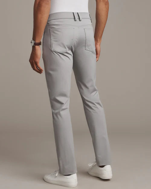 Rhone - Commuter® Flyweight Five Pocket Pant in Light Grey