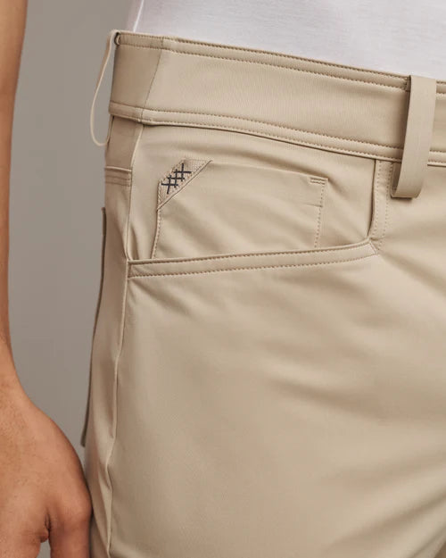 Rhone - Commuter® Flyweight Five Pocket Pant in Light Khaki