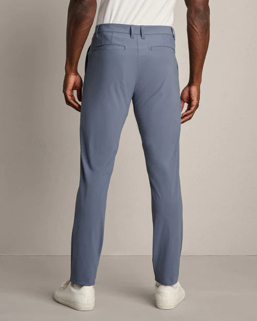 Rhone - Commuter Pant Slim in Shale Blue