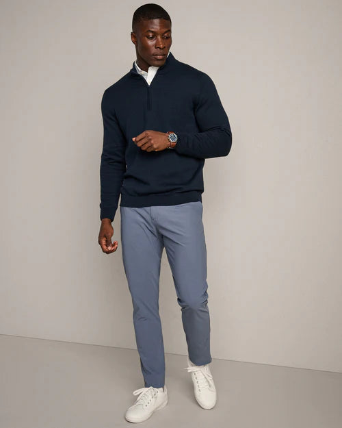 Rhone - Commuter Pant Slim in Shale Blue