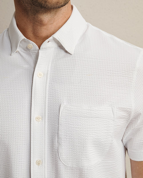 Rhone - Commuter® Seersucker Short Sleeve Button Down
