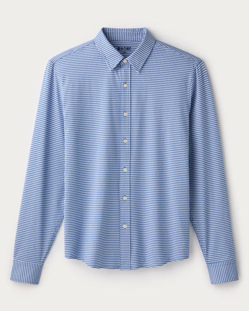 Rhone - Commuter® Shirt - Classic Fit in Navy Gingham