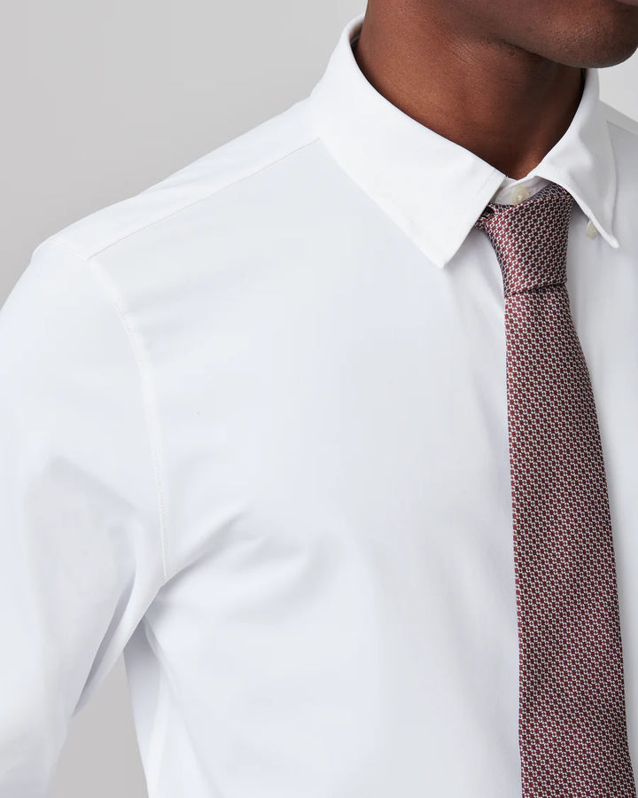 Rhone - Men's Commuter Shirt - Slim Fit in Business White
