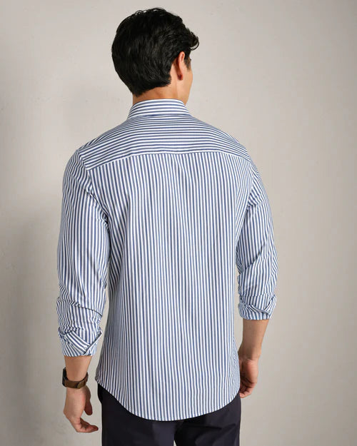 Rhone - Commuter® Shirt - Slim - Navy/White Vintage