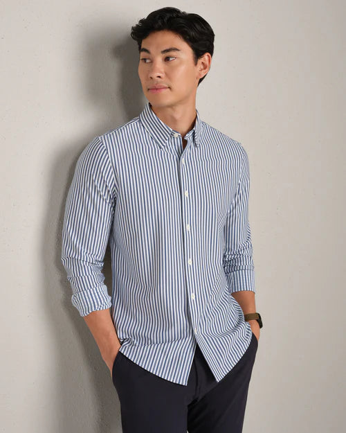 Rhone - Commuter® Shirt - Slim - Navy/White Vintage