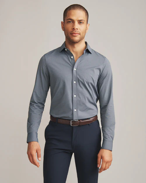 Rhone - Men's Commuter Shirt Semi Spread Collar