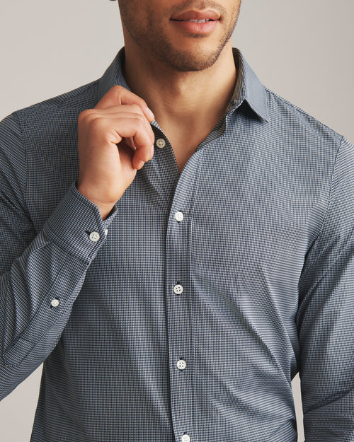 Rhone - Men's Commuter Shirt Semi Spread Collar