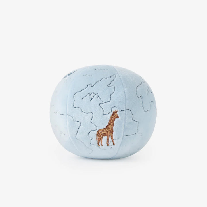 Elegant Baby World Explorer Globe Plush Rattle