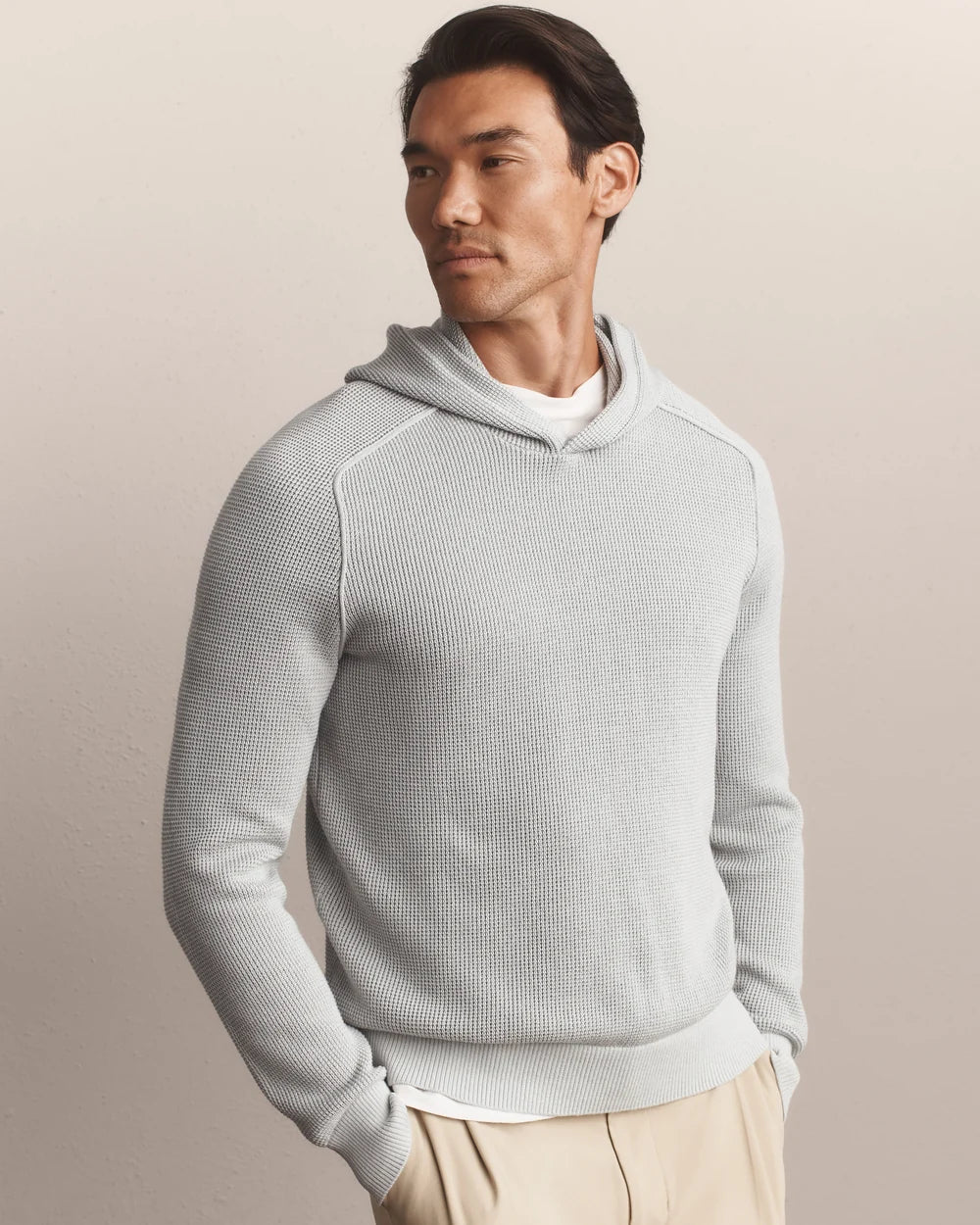 Rhone - Fine Knit Sweater Hoodie