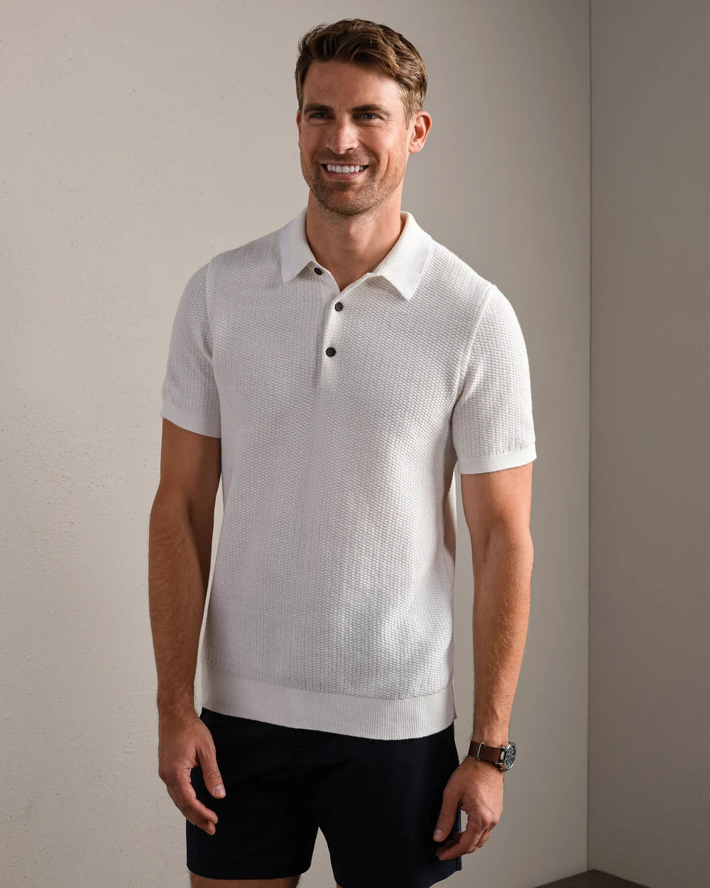 Rhone - Fine Knit Sweater Polo