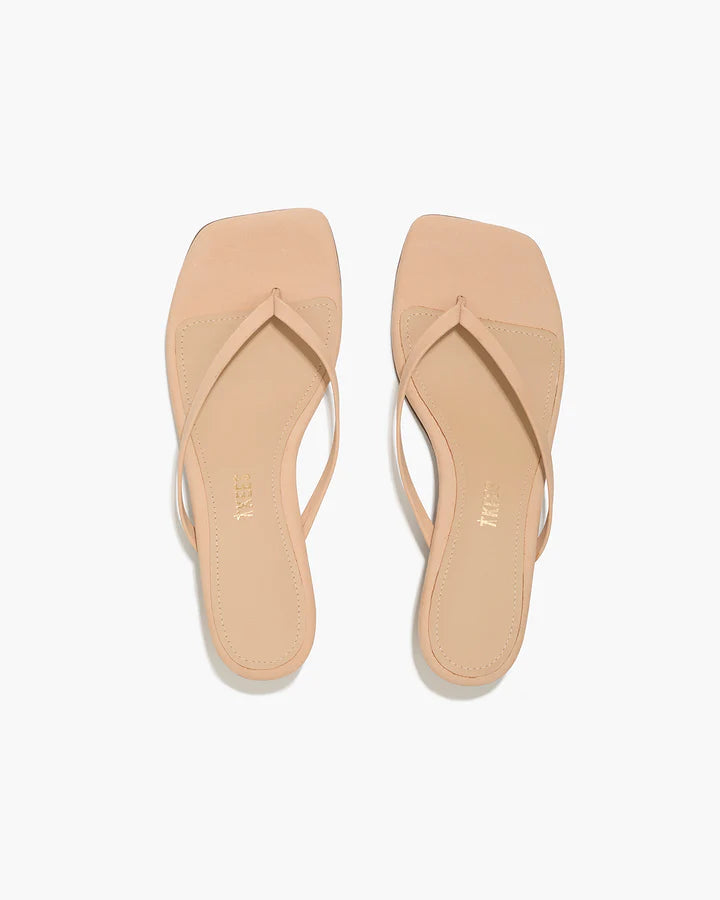 TKEES Square Toe Julia Suede in Sunkissed