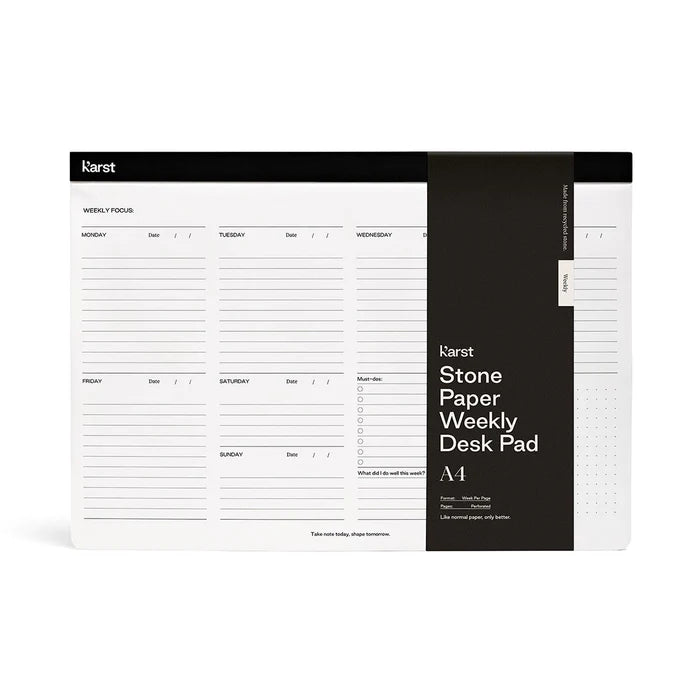 Karst - Weekly Desk  Pad