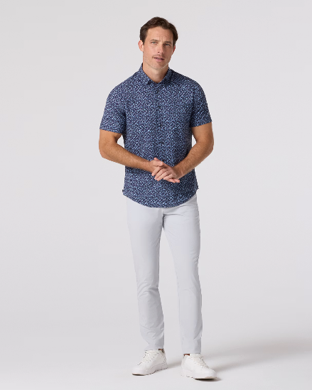 Mizzen + Main - Leeward Short Sleeve Dress Shirt