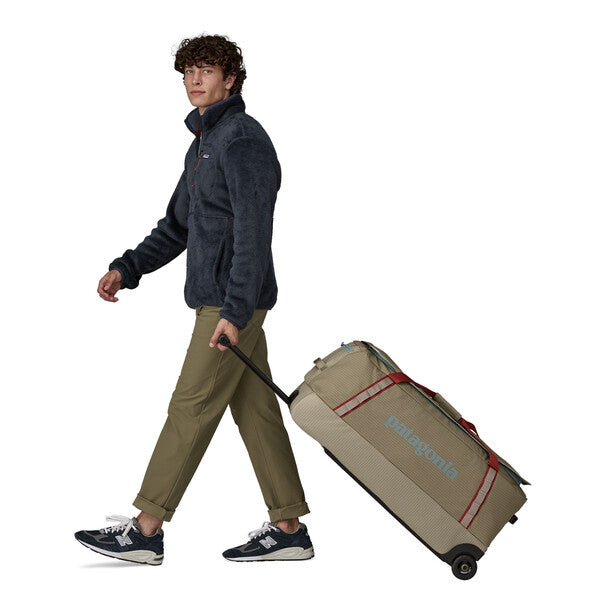 Patagonia Black Hole® Matte Wheeled Duffel 100L Seabird Grey