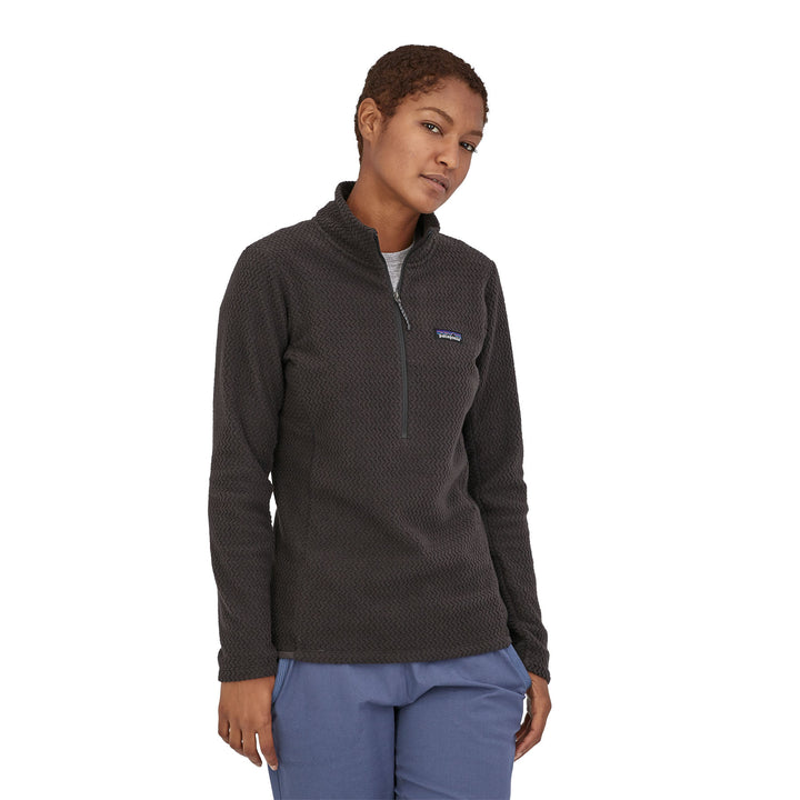Patagonia Women's R1 Air Zip-Neck Black
