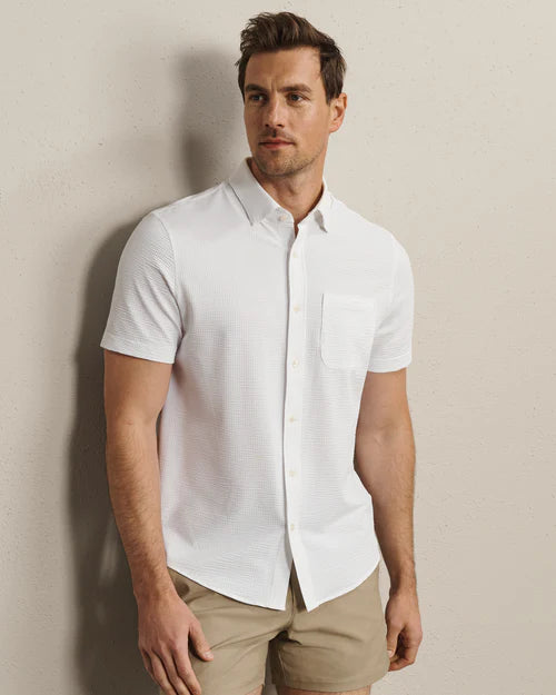 Rhone - Commuter® Seersucker Short Sleeve Button Down