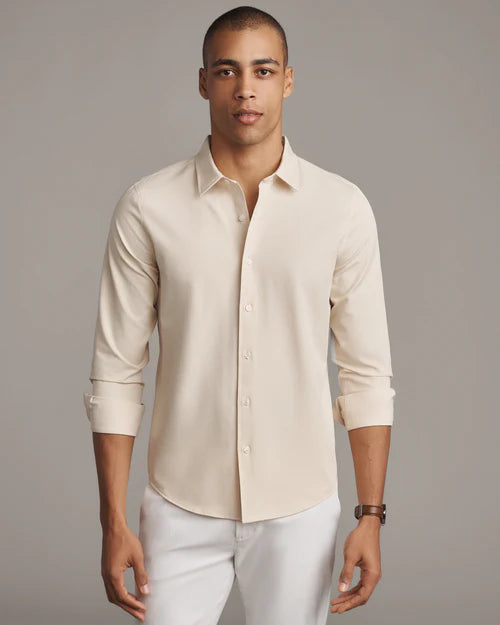 Rhone - Men's Brezza Linen-Blend Shirt