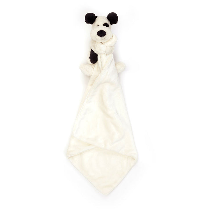 Jellycat - Bashful Black and Cream Puppy Soother